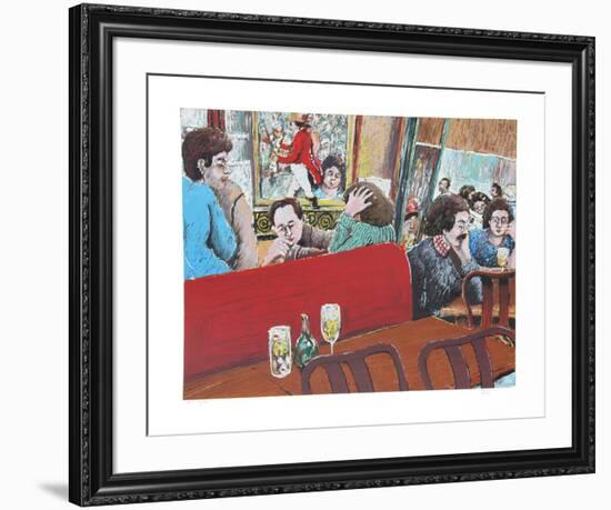 Bistro Booth-David Azuz-Framed Collectable Print
