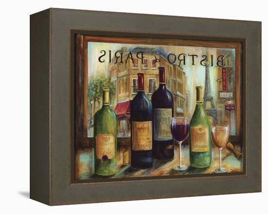 Bistro De Paris-Marilyn Dunlap-Framed Stretched Canvas