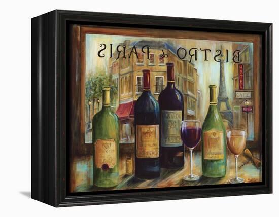 Bistro De Paris-Marilyn Dunlap-Framed Stretched Canvas