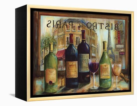 Bistro De Paris-Marilyn Dunlap-Framed Stretched Canvas