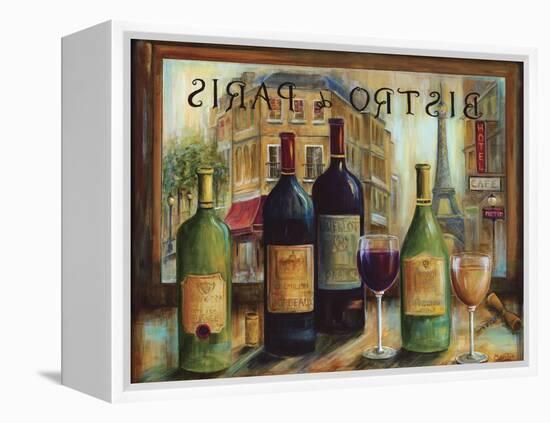 Bistro De Paris-Marilyn Dunlap-Framed Stretched Canvas