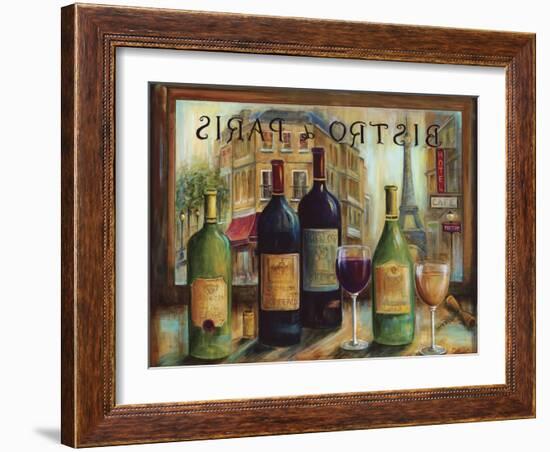 Bistro De Paris-Marilyn Dunlap-Framed Art Print