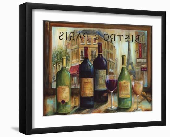 Bistro De Paris-Marilyn Dunlap-Framed Art Print