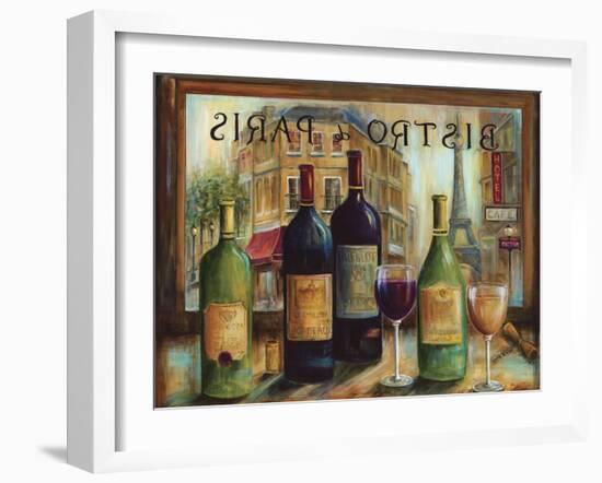 Bistro De Paris-Marilyn Dunlap-Framed Art Print