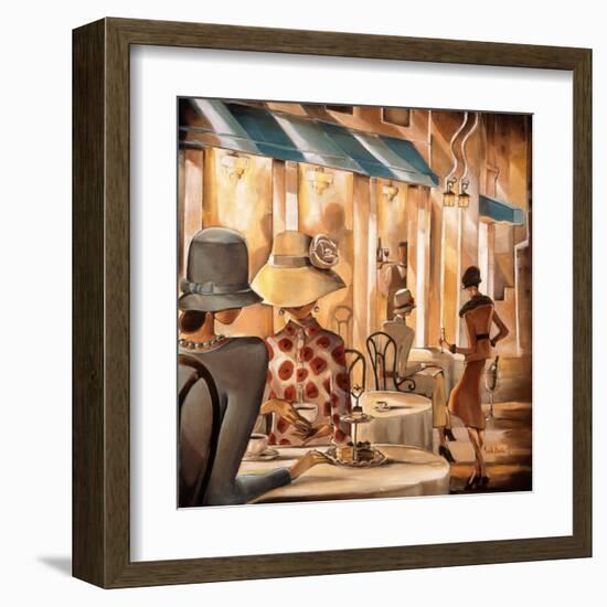 Bistro du Paradou-Trish Biddle-Framed Art Print