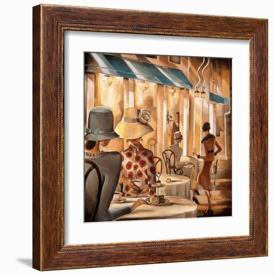 Bistro du Paradou-Trish Biddle-Framed Art Print