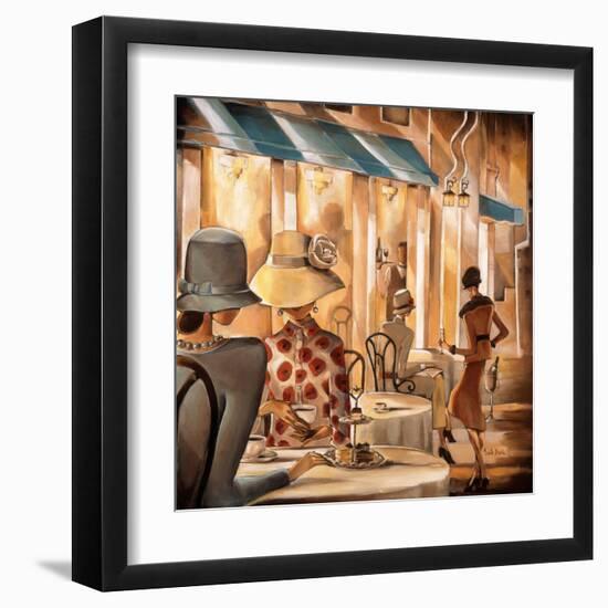 Bistro du Paradou-Trish Biddle-Framed Art Print