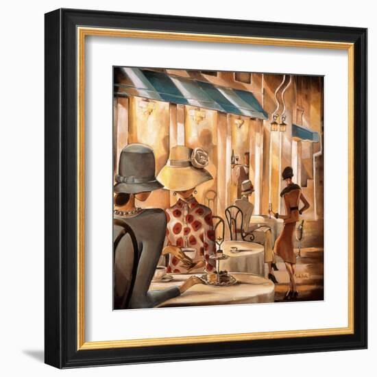 Bistro du Paradou-Trish Biddle-Framed Art Print