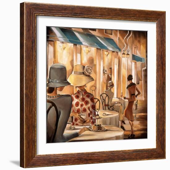 Bistro du Paradou-Trish Biddle-Framed Art Print