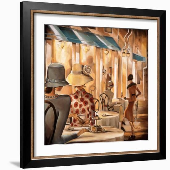 Bistro du Paradou-Trish Biddle-Framed Art Print