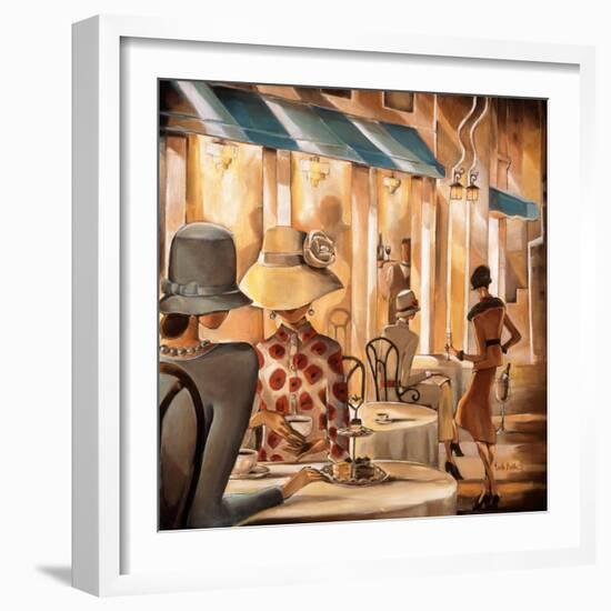 Bistro du Paradou-Trish Biddle-Framed Art Print