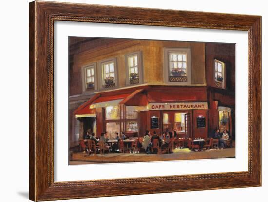 Bistro II-Tim O'toole-Framed Art Print