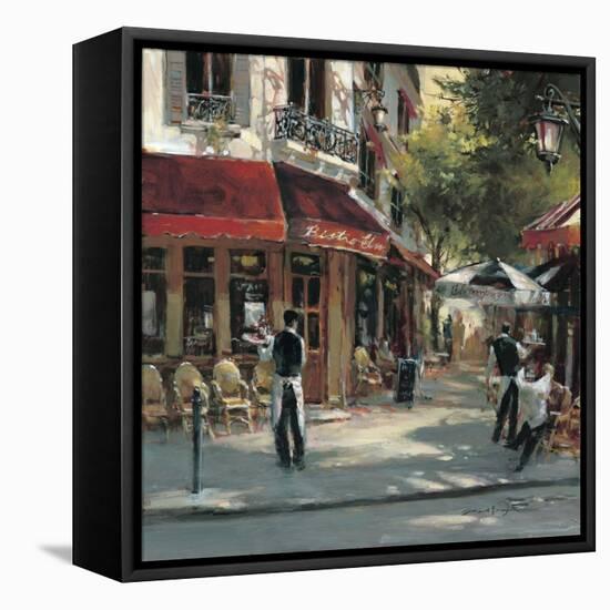 Bistro Waiters-Brent Heighton-Framed Stretched Canvas