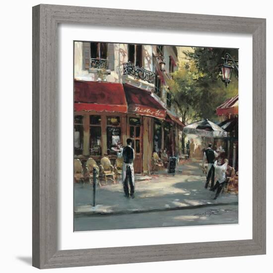 Bistro Waiters-Brent Heighton-Framed Art Print