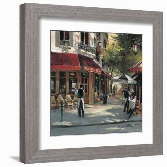 Bistro Waiters-Brent Heighton-Framed Art Print