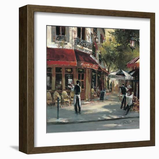 Bistro Waiters-Brent Heighton-Framed Art Print