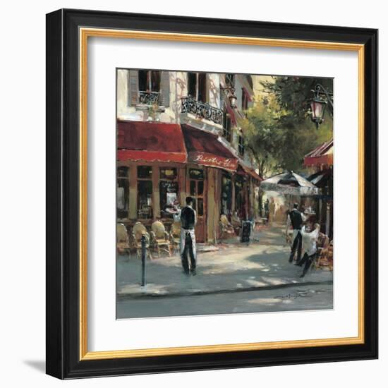 Bistro Waiters-Brent Heighton-Framed Art Print