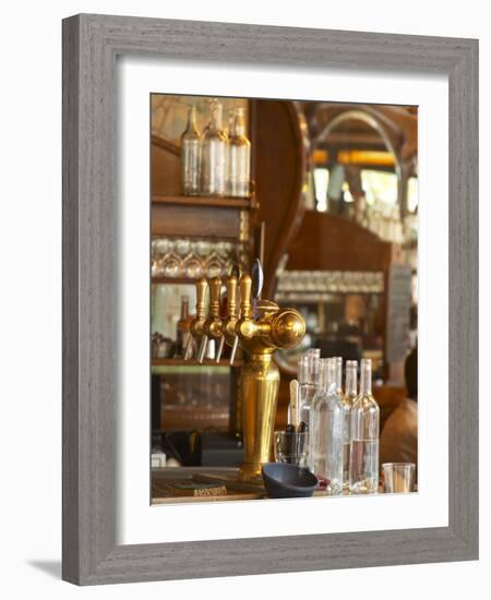 Bistrot Du Peintre, Art Nouveau Decor, Paris, France-Per Karlsson-Framed Photographic Print