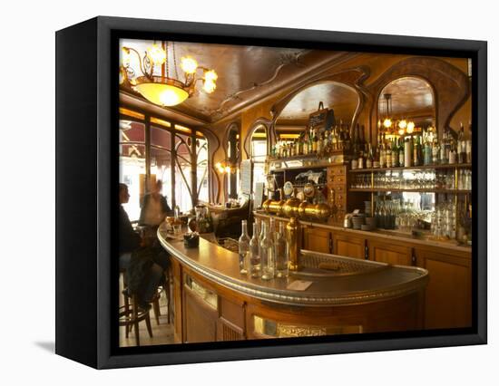 Bistrot Du Peintre, Art Nouveau Decor, Paris, France-Per Karlsson-Framed Premier Image Canvas