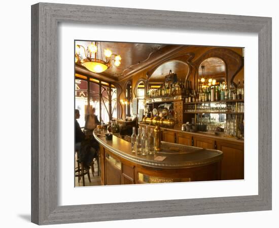 Bistrot Du Peintre, Art Nouveau Decor, Paris, France-Per Karlsson-Framed Photographic Print