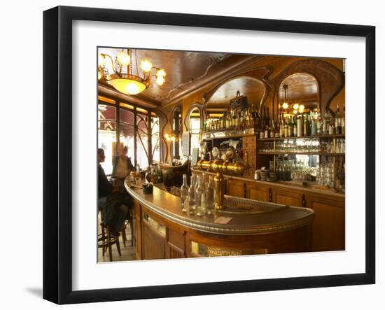 Bistrot Du Peintre, Art Nouveau Decor, Paris, France-Per Karlsson-Framed Photographic Print