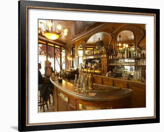 Bistrot Du Peintre, Art Nouveau Decor, Paris, France-Per Karlsson-Framed Photographic Print