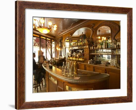 Bistrot Du Peintre, Art Nouveau Decor, Paris, France-Per Karlsson-Framed Photographic Print