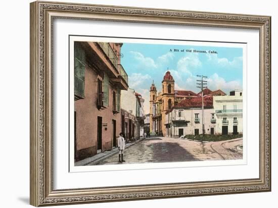 Bit of Old Havana, Cuba-null-Framed Art Print