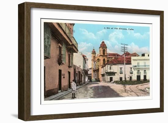 Bit of Old Havana, Cuba-null-Framed Art Print