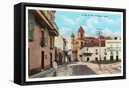 Bit of Old Havana, Cuba-null-Framed Stretched Canvas