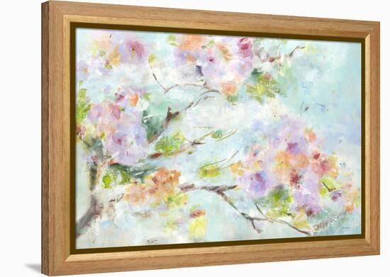 Bit of Spring-Jill Martin-Framed Stretched Canvas
