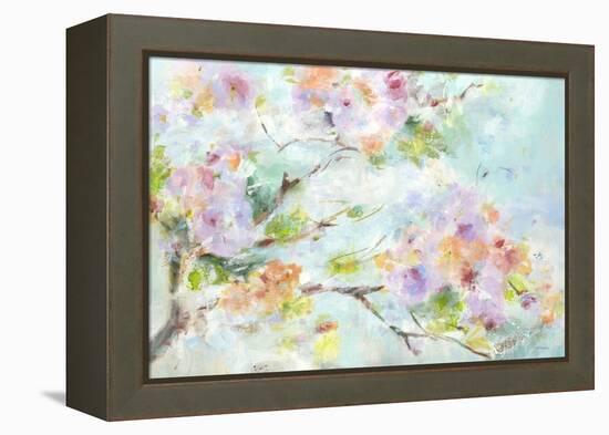 Bit of Spring-Jill Martin-Framed Stretched Canvas