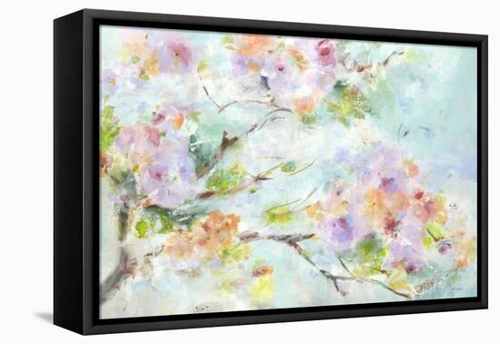 Bit of Spring-Jill Martin-Framed Stretched Canvas