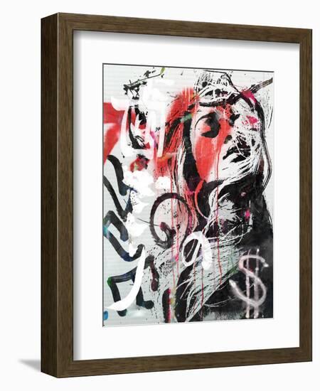 Bitch Better Have My Money-Alex Cherry-Framed Premium Giclee Print