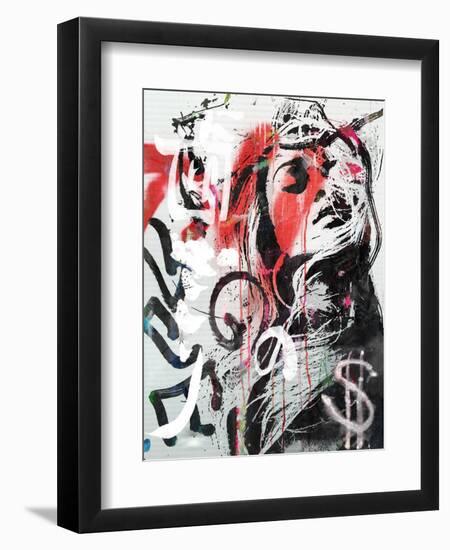 Bitch Better Have My Money-Alex Cherry-Framed Premium Giclee Print