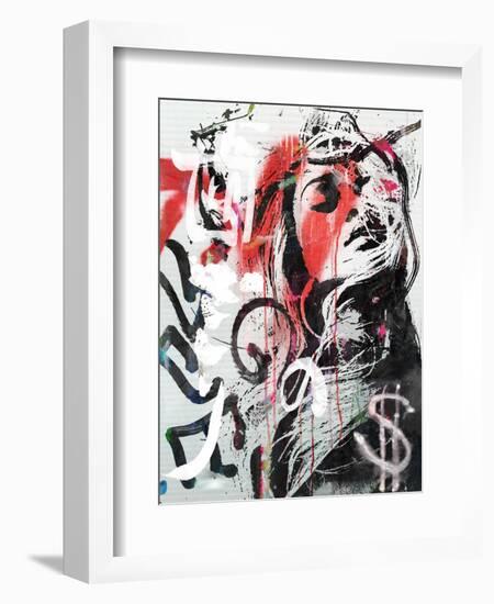 Bitch Better Have My Money-Alex Cherry-Framed Premium Giclee Print