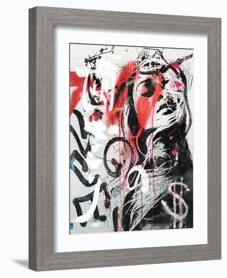 Bitch Better Have My Money-Alex Cherry-Framed Art Print