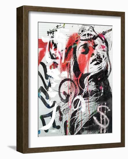 Bitch Better Have My Money-Alex Cherry-Framed Art Print