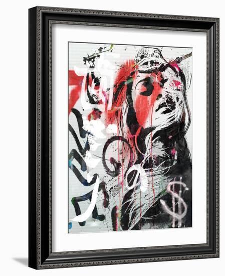 Bitch Better Have My Money-Alex Cherry-Framed Art Print