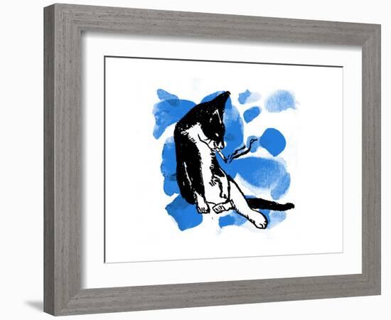 Bitch, Don't kill my vibe II-Alex Cherry-Framed Art Print