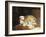 Bitch Nursing Puppies-Jean-Baptiste Oudry-Framed Giclee Print