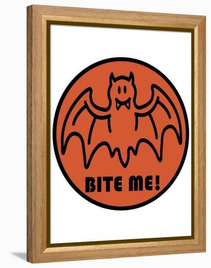 Bite Me-null-Framed Premier Image Canvas