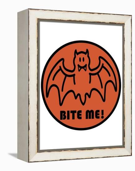 Bite Me-null-Framed Premier Image Canvas