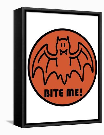 Bite Me-null-Framed Premier Image Canvas