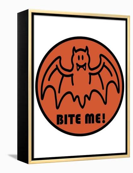 Bite Me-null-Framed Premier Image Canvas