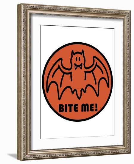 Bite Me-null-Framed Giclee Print