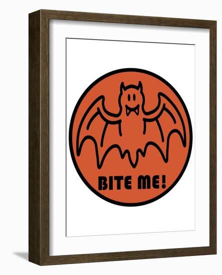 Bite Me-null-Framed Giclee Print