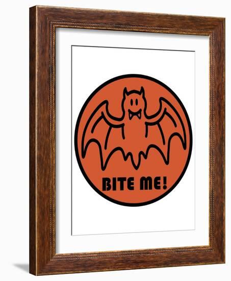 Bite Me-null-Framed Giclee Print