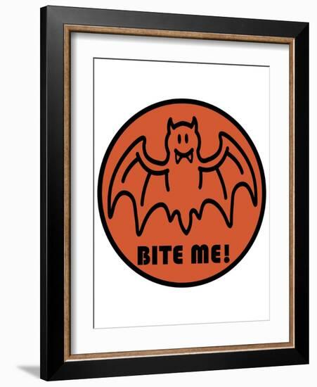 Bite Me-null-Framed Giclee Print