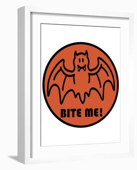 Bite Me-null-Framed Giclee Print